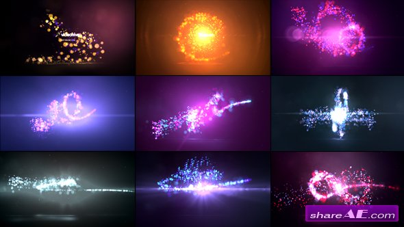 Videohive Quick Particles Logo Reveal Pack 9in1 - After Effects Templates