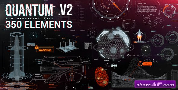 Quantum HUD Infographic - After Effects Project (Videohive)
