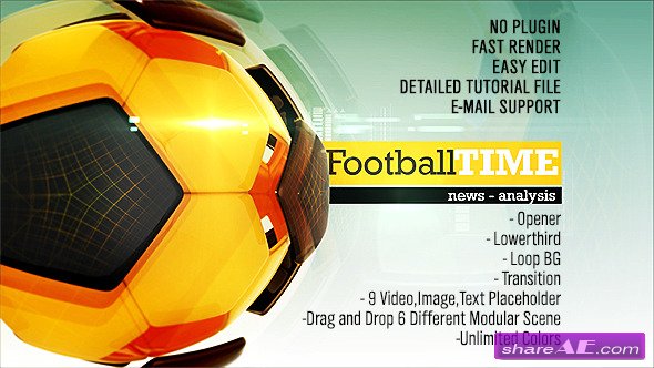 Videohive Football Time Package - After Effects Templates