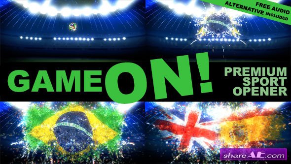 Videohive Game On! Sport Opener - After Effects Templates