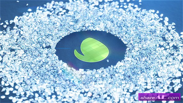 Videohive Sparkling Diamonds � Company Logo Reveal