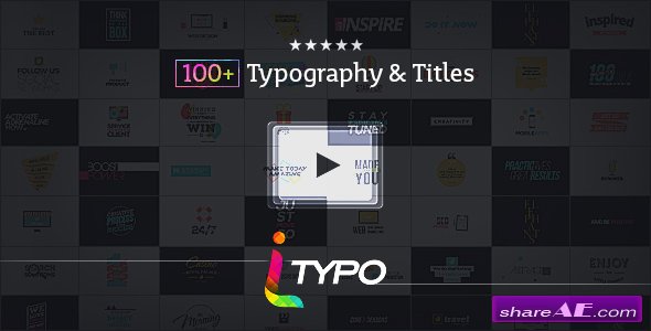 Videohive iTypo | Typography & Title Animations