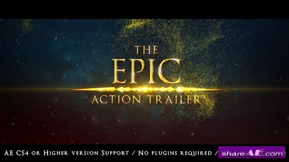 Videohive The Epic Action Trailer