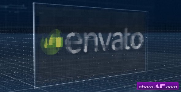 Videohive Holographic Corporate Logo Reveal