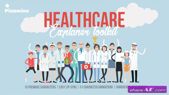Videohive Healthcare Explainer Toolkit