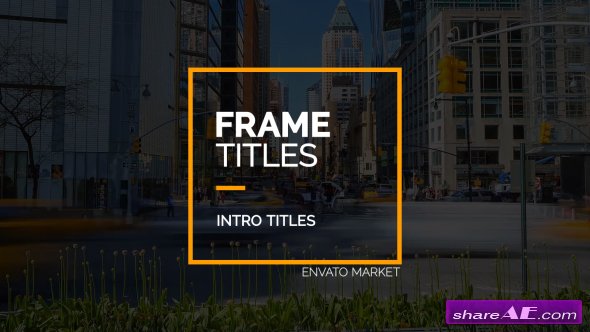 Videohive Frame Titles