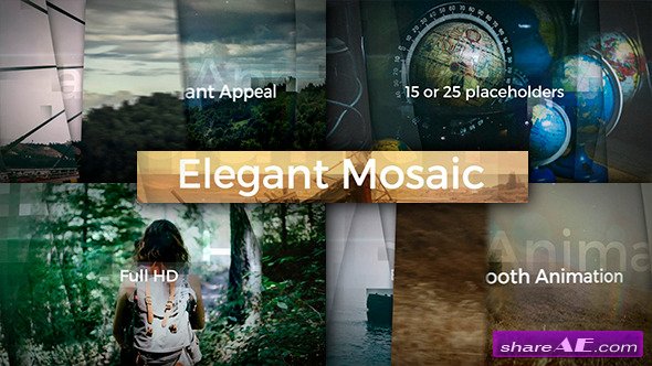 Videohive Elegant Mosaic Opener