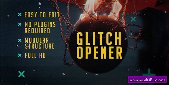 VIDEOHIVE Glitch Opener 15355000