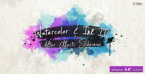 pencil watercolor photo album videohive free download after effects template