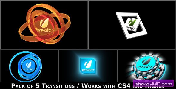 Videohive Broadcast Logo Transition Pack