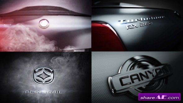 Videohive Carbon Turbo Text & Logo
