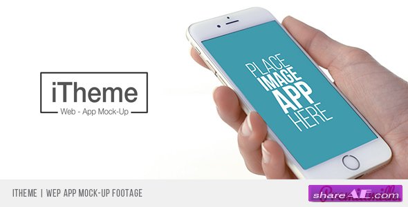 Videohive iTheme | Web App Mock-Up Footage