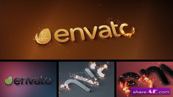 Videohive Magic Particles Logo Reveal