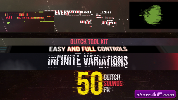 Videohive Glitch Tool Kit