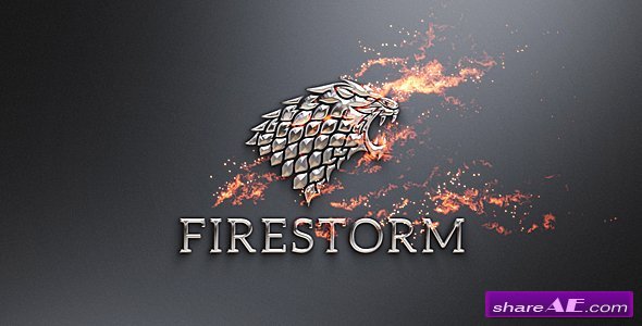 Videohive Flame & Metal / Fire Logo Reveal
