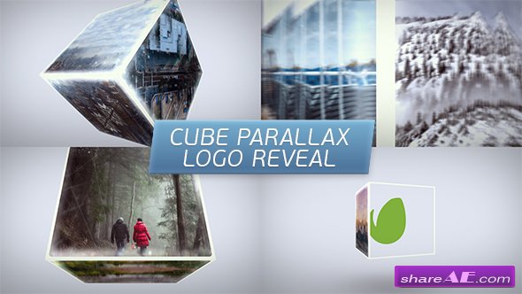 Videohive Cube Parallax Logo Reveal