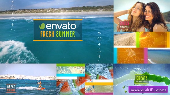Videohive Stylish Summer Slideshow
