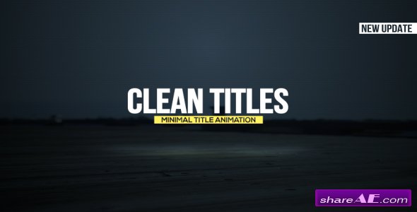 Videohive Clean Titles