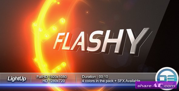 Videohive LightUp - 3D Logo Intro
