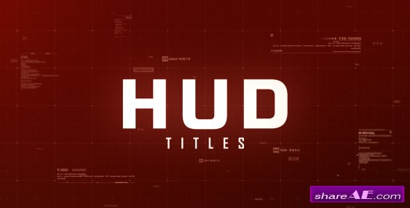 Videohive Hud Titles