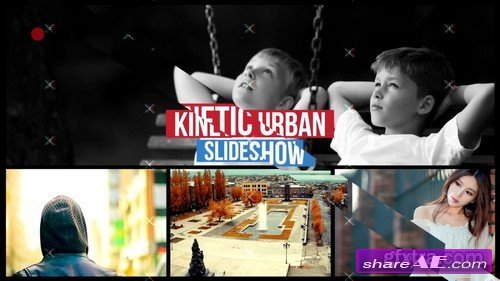 Kinetic Urban Slideshow - After Effects Template (Motion Array)