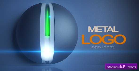 Videohive Metal Logo Ident