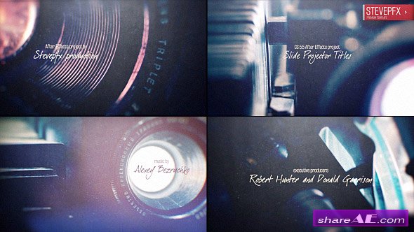 Videohive Slide Projector Titles