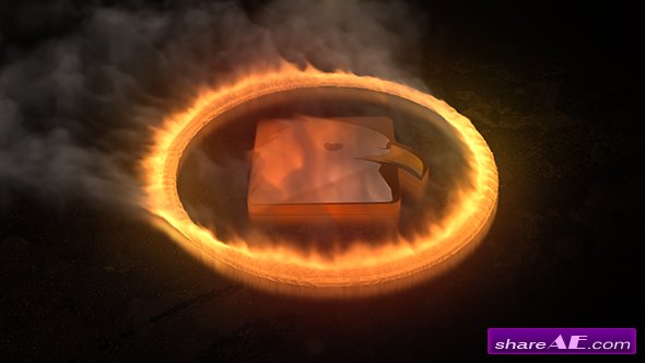 Videohive Fire Logo Reveal 18514115