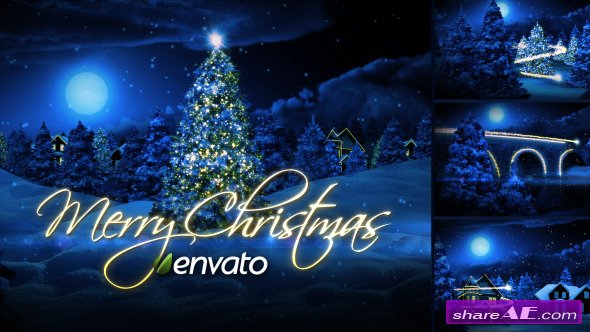 christmas winter rhapsody videohive free download after effects templates