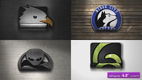 Videohive Rolling Logo Reveal