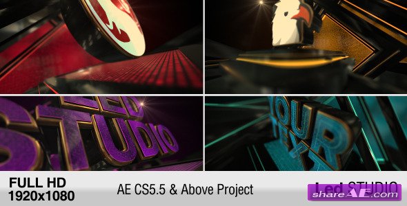 Videohive LED Studio Logo