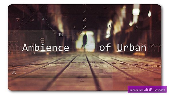 Videohive Ambience Urban | Parallax Slideshow