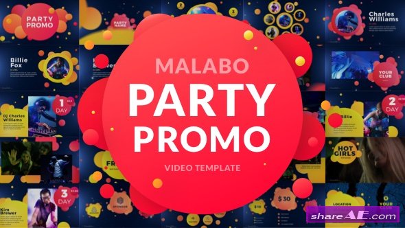 Videohive Malabo / Party Promo