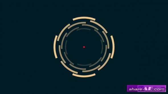 Rotate Shape Logo - After Effects Template (Motion Array)