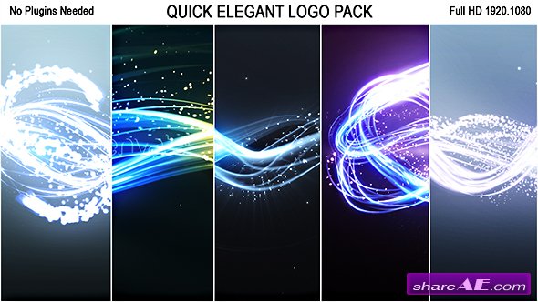 Videohive Quick Elegant Logo Pack (5 in 1)