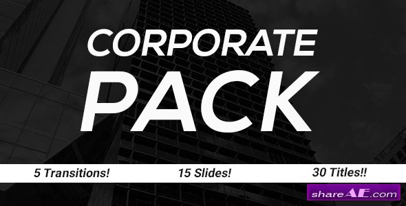 Videohive 50 Corporate Pack! - Full Video Package