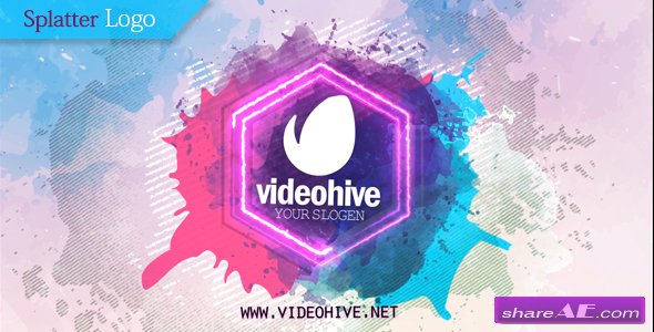 Videohive Splatter Logo