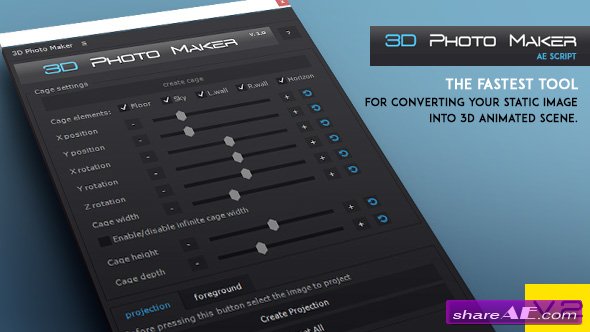 Videohive 3D Photo Maker - The Script