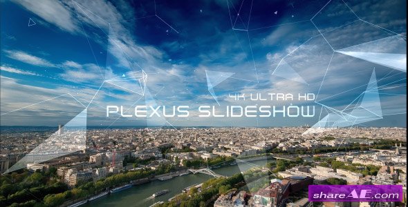 Videohive Plexus Slideshow 4K