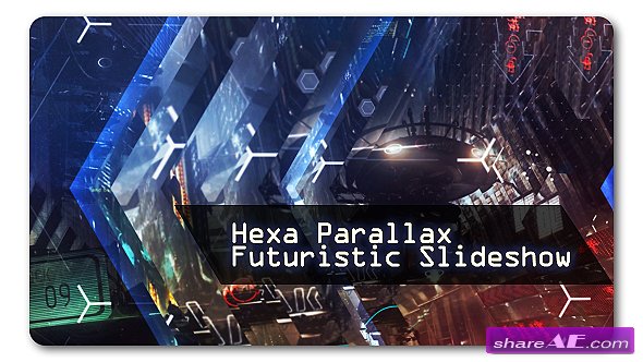 Videohive Hexa Parallax | Futuristic Slideshow