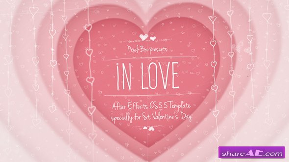 after effects animation romantic templates free download