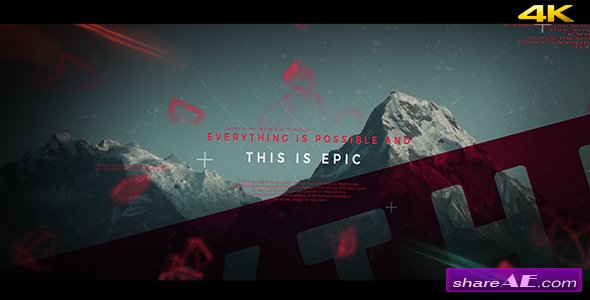Videohive This is Epic - Cinematic Slideshow