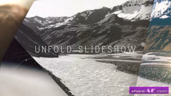 Videohive Unfold Slideshow