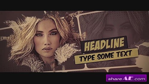 Comic Slideshow - After Effects Template (Motion Array)