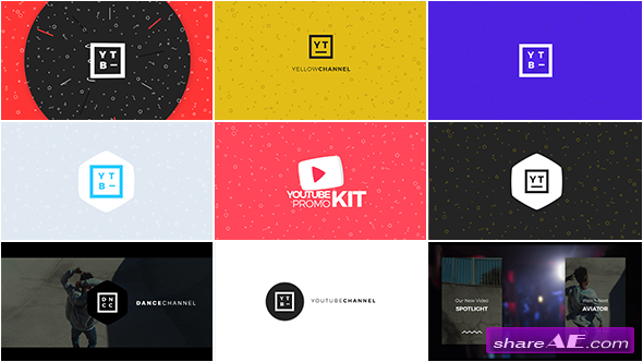 Videohive Youtube Promo Kit