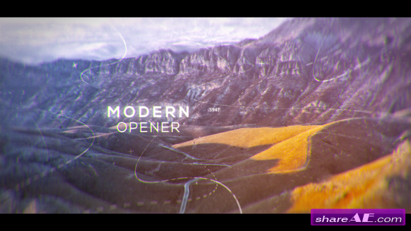 Videohive Modern Parallax Opener | Slideshow