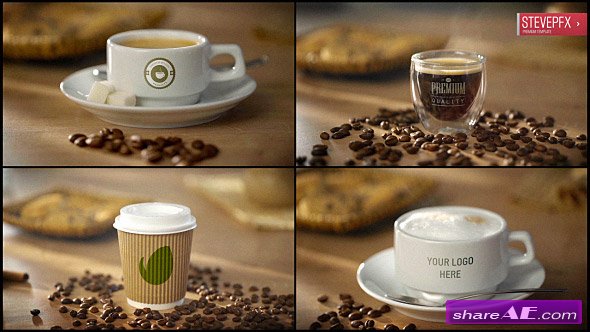 Videohive Coffee AE Mockup | Espresso Americano Cappuccino Coffee to Go