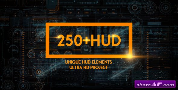 Videohive SCI-FI 1.1 (135 elements) - Motion Graphic