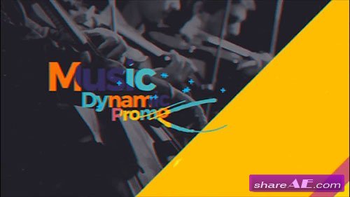 Videohive Music Dynamic Promo