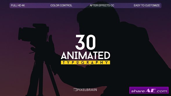 Videohive Kinetic Titles
